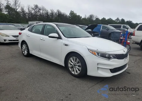 2016 Kia Optima Ex из США, поврежденный, VIN 5XXGU4L39GG005285